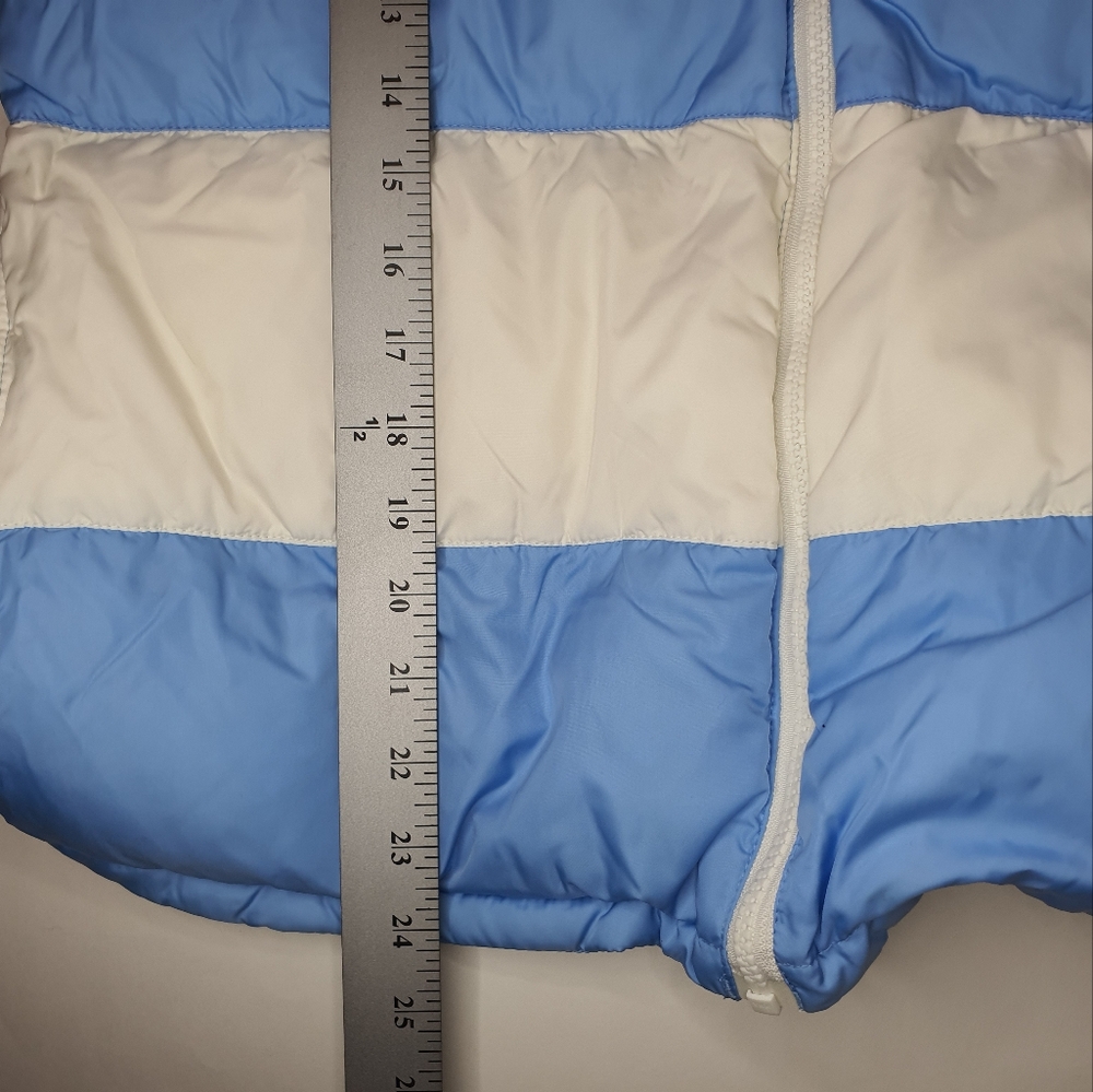 Lands' End Reversible Down Vest Kids 18-20 XL NWT - Picture 5 of 10